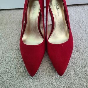 VINTAGE Magenta Heels size US 7